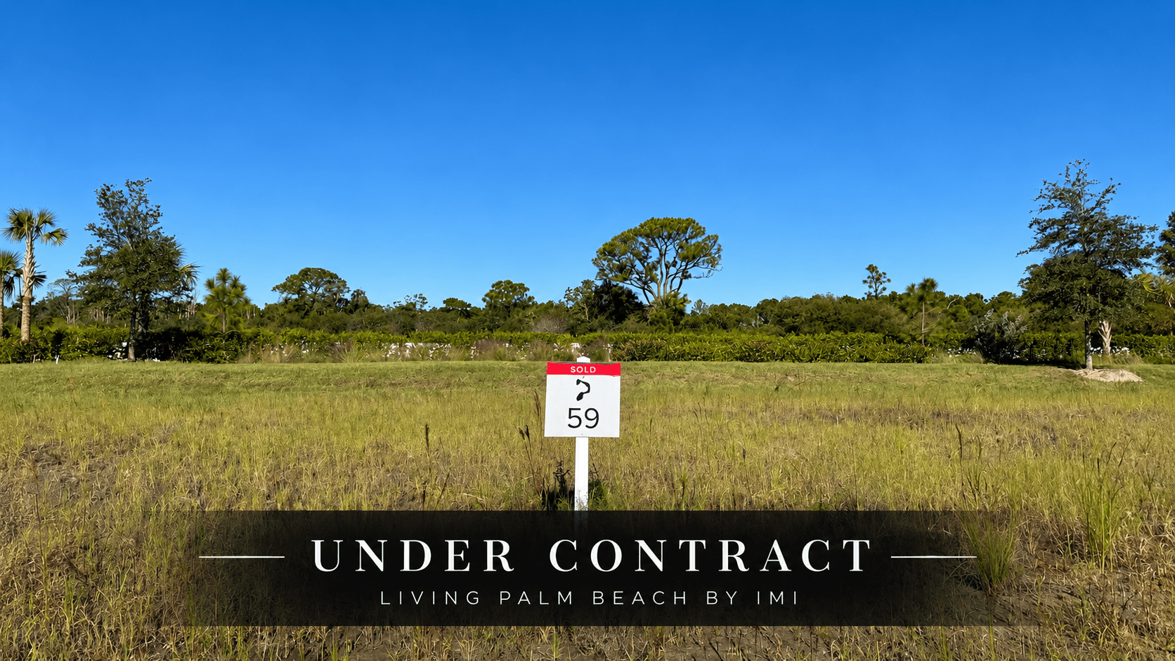 13105 Monte Rosa Court homesite, under contract